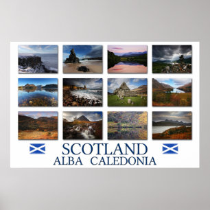 Scotland - Schottland - Schotland - Caledonia Poster