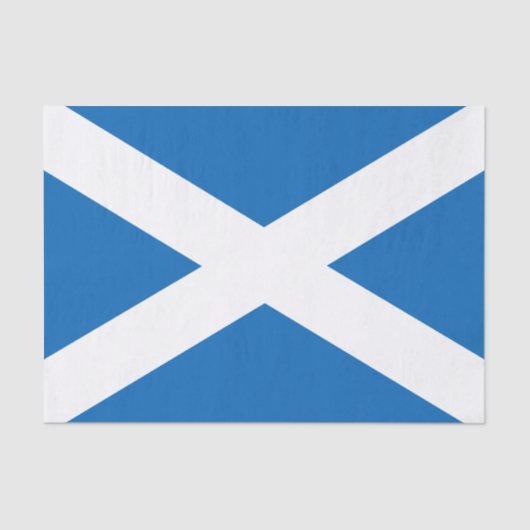 Scotland & Scottish Flag tissue paper /mode Tissuepapier (Voorkant)