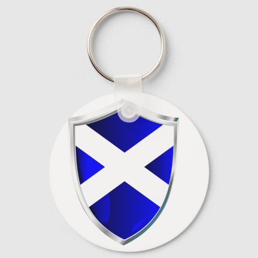 Scotland Shield Sleutelhanger (Voorkant)