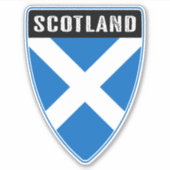 Scotland Shield Sticker (Voorkant)