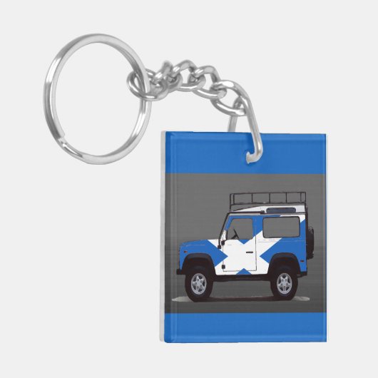 SCOTLAND SLEUTELHANGER (Voorkant Links)