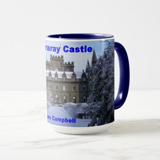 Scotland Snow Inveraray Castle Campbell Clan Mok (Voorkant rechts)