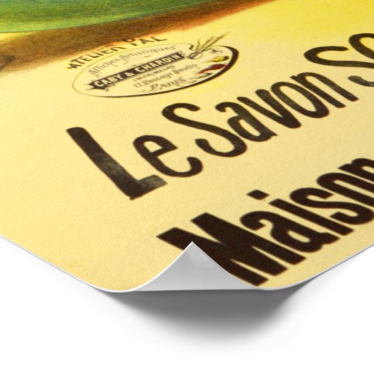 Scotland Soap  Advertisement Poster (Hoek)