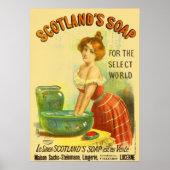 Scotland Soap  Advertisement Poster (Voorkant)