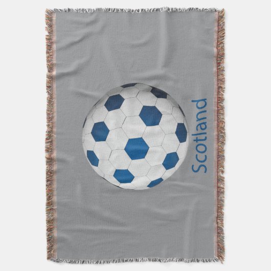 Scotland Soccer Deken (Voorkant Verticaal)