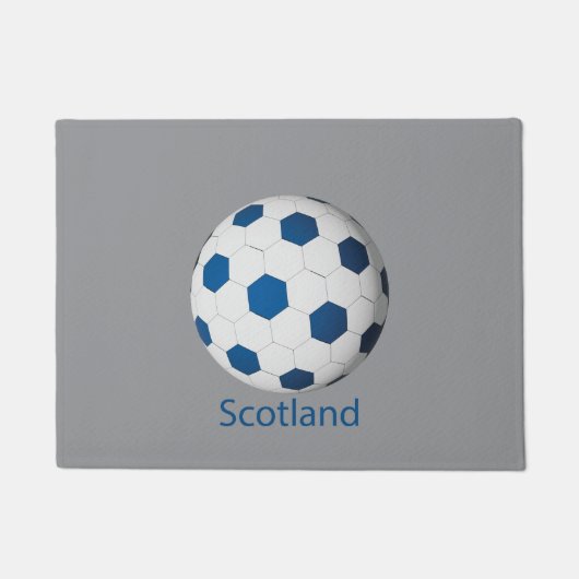 Scotland Soccer Deurmat (Voorkant)