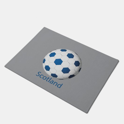 Scotland Soccer Deurmat (Schuin)