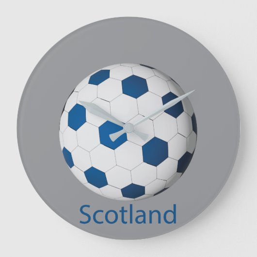 Scotland Soccer Grote Klok (Voorkant)