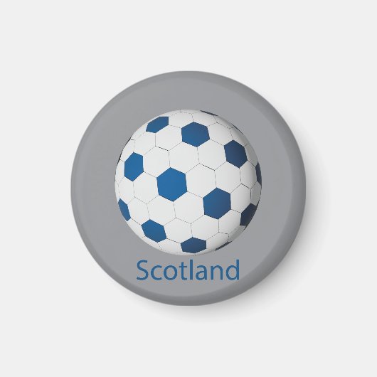 Scotland Soccer Magneet (Voorkant)