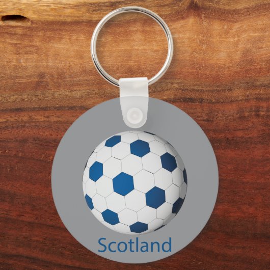 Scotland Soccer Sleutelhanger (Voorkant)
