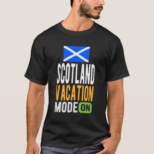 Scotland Souvenir - Reizen - Scotland Vacation Mod T-shirt (Voorkant)