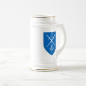 Scotland Stein - Swords & Thistle Bierpul (Voorkant rechts)