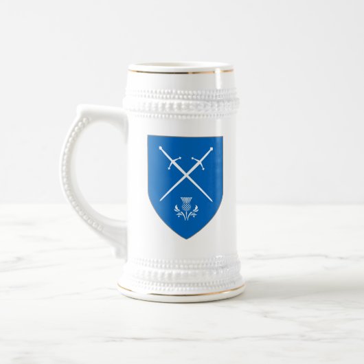 Scotland Stein - Swords & Thistle Bierpul (Links)