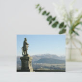 Scotland Stirling King Robert the Bruce Briefkaart (Staand voorkant)