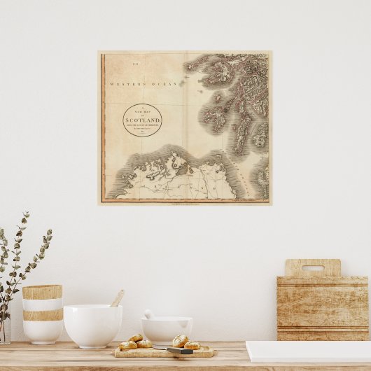 Scotland SW Poster (Keuken)