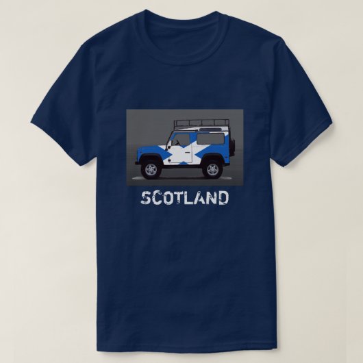 SCOTLAND T-SHIRT (Design voorkant)