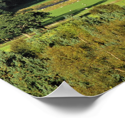 Scotland, Tayside, Blair Castle. In an emerald Poster (Hoek)