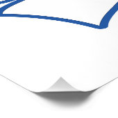 Scotland Travel logo Perfect Poster (Hoek)