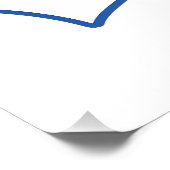 Scotland Travel logo Perfect Poster (Hoek)