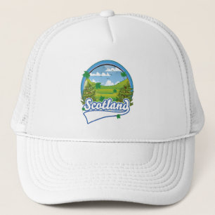 Scotland Travel logo Trucker Pet