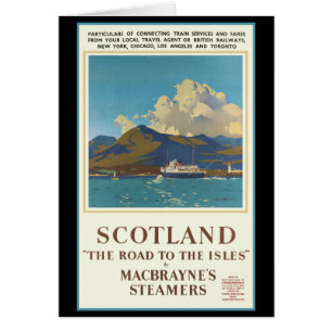 Scotland Travel Poster