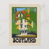 Scotland Travel Poster Briefkaart (Voorkant)