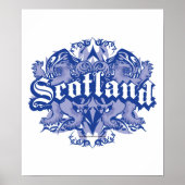 Scotland Tribal Poster (Voorkant)