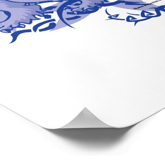 Scotland Tribal Poster (Hoek)