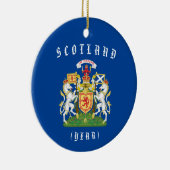 Scotland Trip kerstversiering Keramisch Ornament (Rechts)