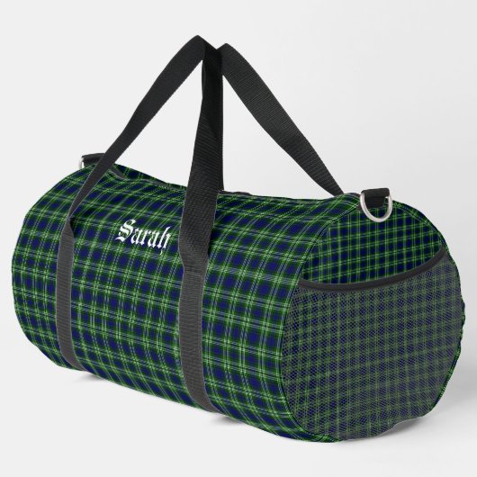 Scotland Tweedside District Tartan Gepersonaliseer Plunjezak (Rechterhoek)