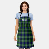 Scotland Tweedside District Tartan Gepersonaliseer Schort (Gedragen)