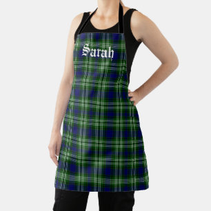 Scotland Tweedside District Tartan Gepersonaliseer Schort