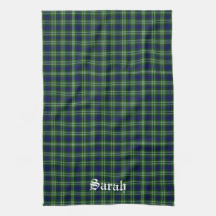 Scotland Tweedside District Tartan Gepersonaliseer Theedoek