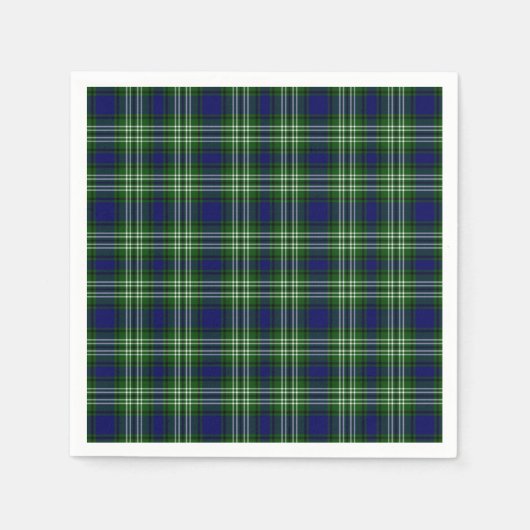Scotland Tweedside District Tartan Servet (Voorkant)