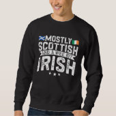 Scotland Uk Mostly Scottish And A Wee Bit Irish Trui (Voorkant)