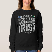 Scotland Uk Mostly Scottish And A Wee Bit Irish Trui (Voorkant)