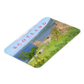 Scotland Urquhart Castle uitzicht koelkastmagneet Magneet (Linkerzijde)