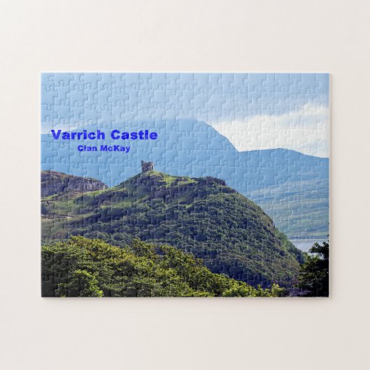 Scotland Varrich Castle MacKay Clan Jigzaag Puzzle Legpuzzel (Horizontaal)