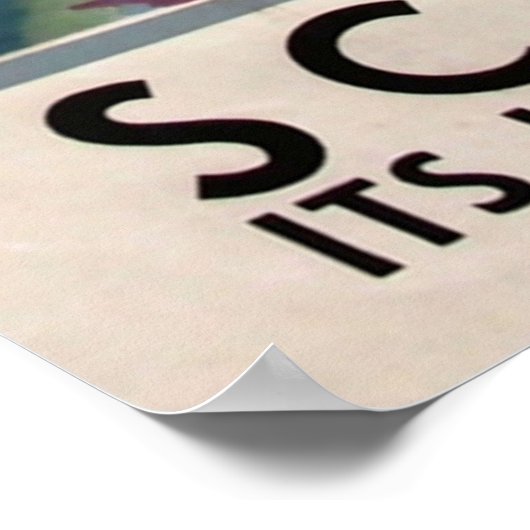 Scotland vintage travel poster (Hoek)