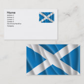 SCOTLAND VISITEKAARTJE (Voorkant / Achterkant)