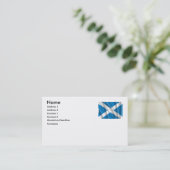 SCOTLAND VISITEKAARTJE (Staand voorkant)