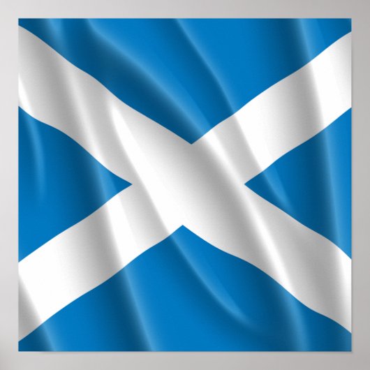 SCOTLAND VLAGT FLYING POSTER (Voorkant)