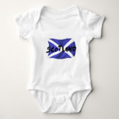 Scotland Wavy Flag Romper (Voorkant)