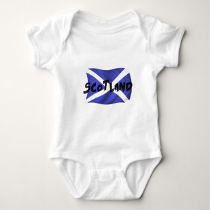 Scotland Wavy Flag Romper
