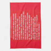 Scotland Yard de geschiedenis van het Londen Engel Theedoek (Verticaal)