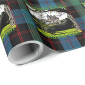 Scotland's Guthrie Castle-Guthrie Clan Fun Cadeaupapier (Rol Hoek)