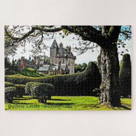 Scotland's Guthrie Castle-Guthrie Clan Fun Puzzle Legpuzzel
