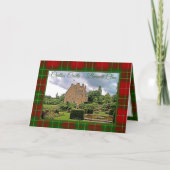 Scots Burnett Clan Crathes Castle Folded Note Kaar Notitiekaartje (Voorkant)