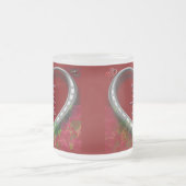 Scots Gaelic Love Vow: Bloed van mijn bloedvaten Matglas Koffiemok (Center)