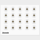 Scots Guards 2 Ronde Sticker (Vel)